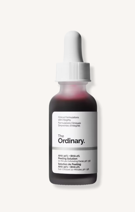 AHA 30% + BHA 2% High-Strength Peeling Solution for Brightening - 1oz