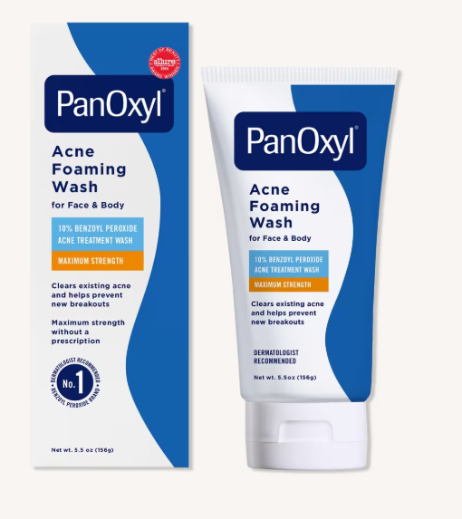 PanOxyl Acne Foaming Wash with 10% Benzoyl Peroxide - 5.5oz